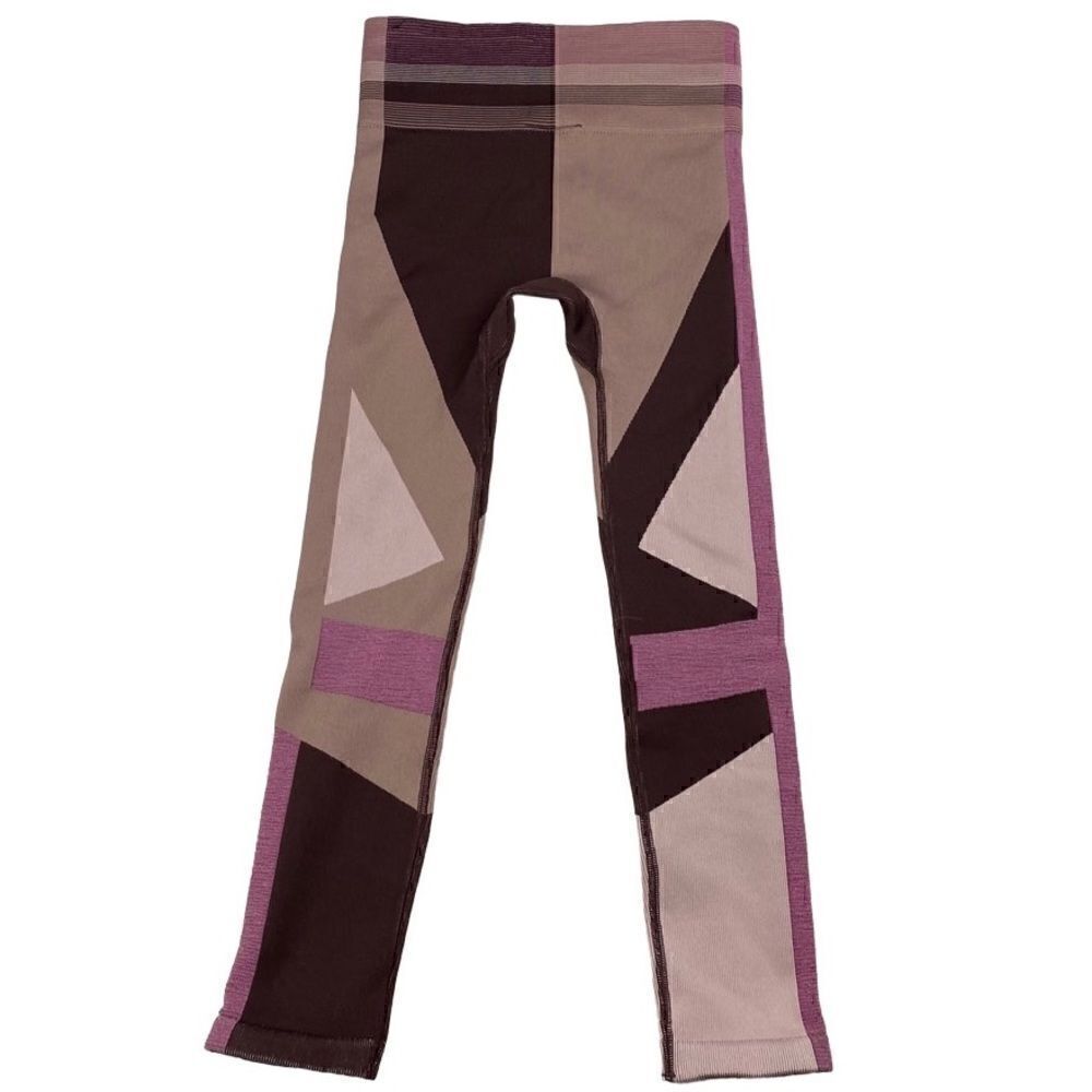 Nike Leggings Sculpt Clash Crop Running Tights Small - Picture 3 of 5